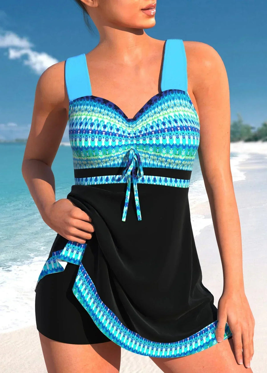 Women's Elegant One-Piece Swimsuit | Sweetheart Neckline Summer Swimwear 1
