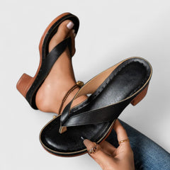 Women's Elegant Orthopedic Heels | Comfortable Black Dress Shoes for All-Day Wear 2