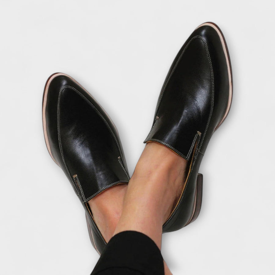 Women's Elegant Orthopedic Loafers | Comfortable Slip-On Dress Shoes 0