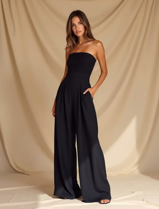 Women's Elegant Strapless Jumpsuit | Flattering Corset Style for Special Occasions 1