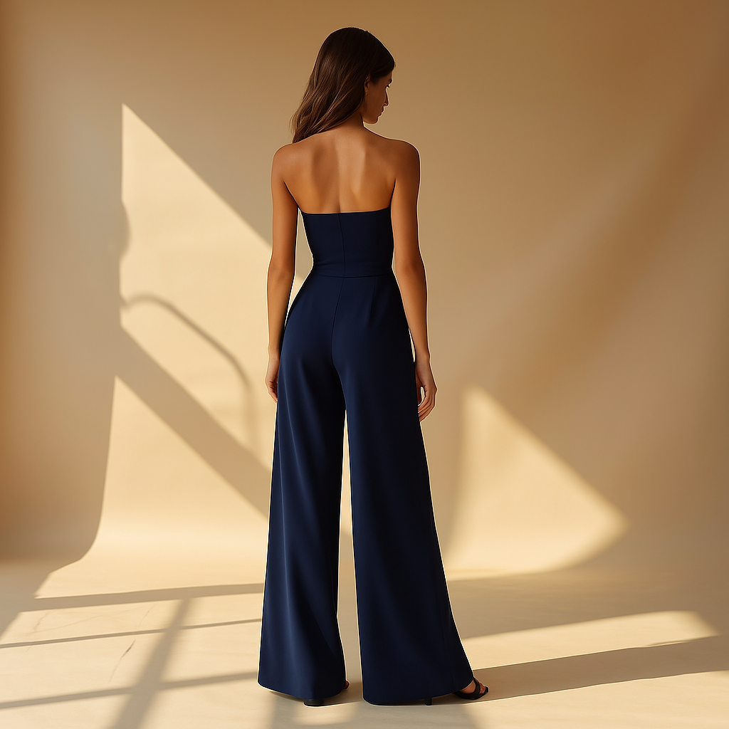 Women's Elegant Strapless Jumpsuit | Flattering Corset Style for Special Occasions 3