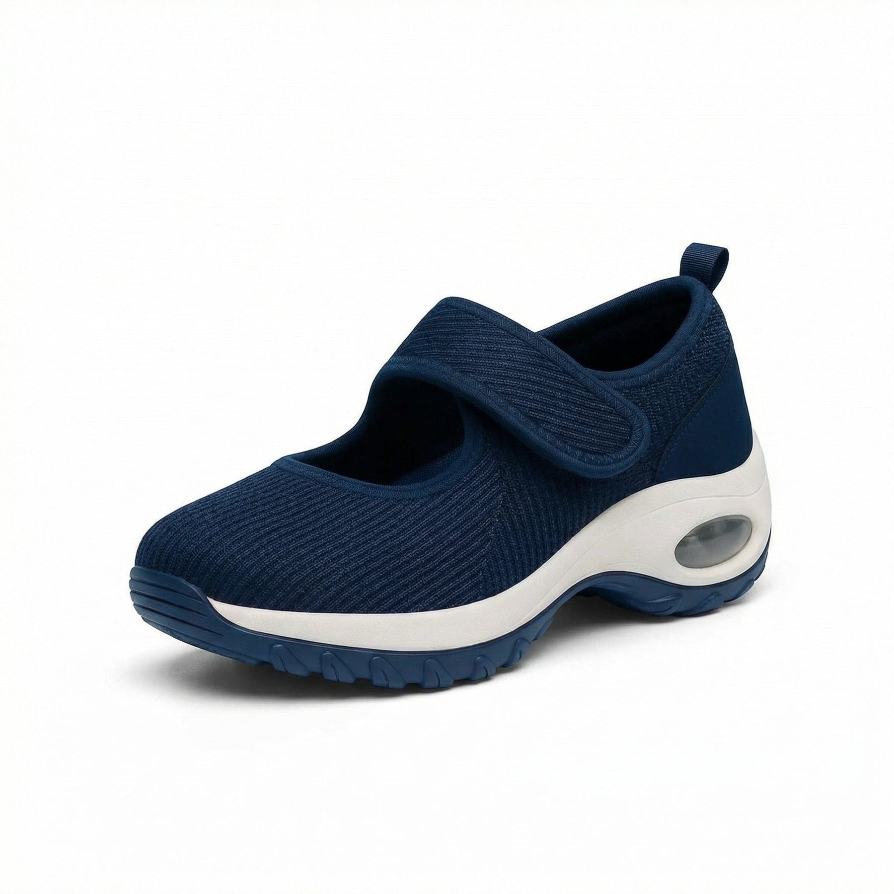 Women's Extra-Wide Cushioned Shoes | Adjustable Velcro Comfort Footwear 1