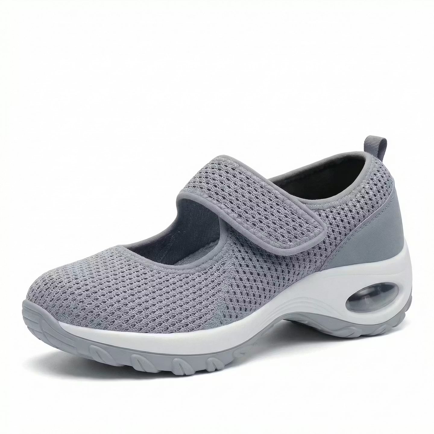 Women's Extra-Wide Cushioned Shoes | Adjustable Velcro Comfort Footwear 3