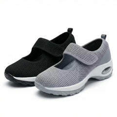 Women's Extra-Wide Cushioned Shoes | Adjustable Velcro Comfort Footwear 5