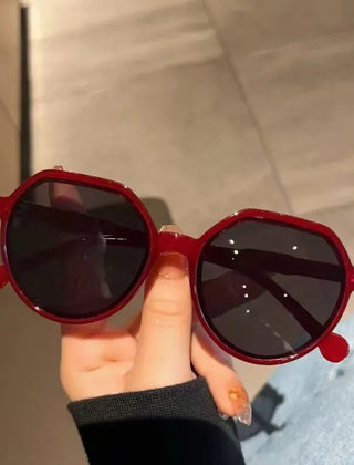 Women's Geometric Oversized Sunglasses | Elegant Retro Fashion Shades 5