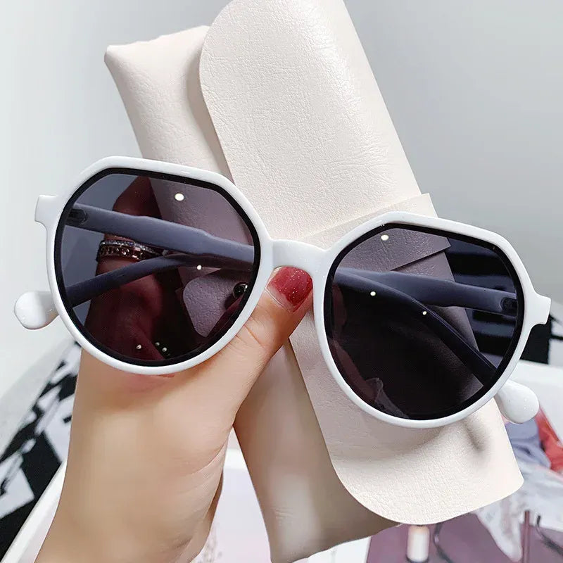 Women's Geometric Oversized Sunglasses | Elegant Retro Fashion Shades 6