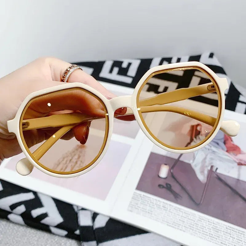 Women's Geometric Oversized Sunglasses | Elegant Retro Fashion Shades 8