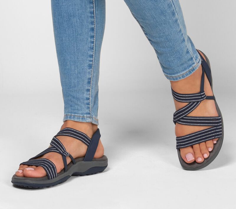 Women's Lightweight Elastic Strap Sandals | Comfortable Summer Walking Footwear 1