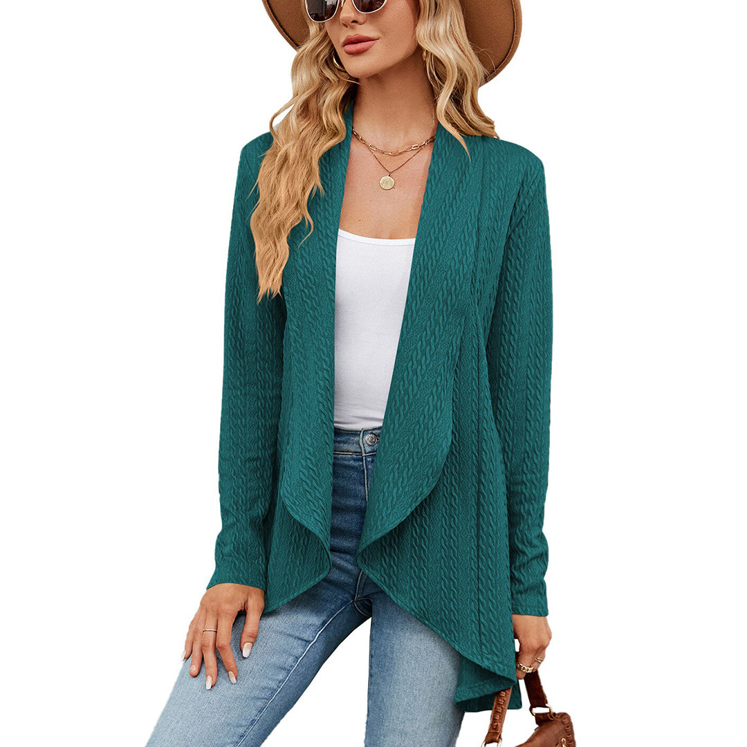 Women's Lightweight Open Front Cardigan | Elegant Long Casual Layering Sweater 0