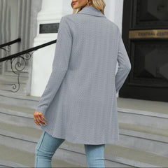 Women's Lightweight Open Front Cardigan | Elegant Long Casual Layering Sweater 2