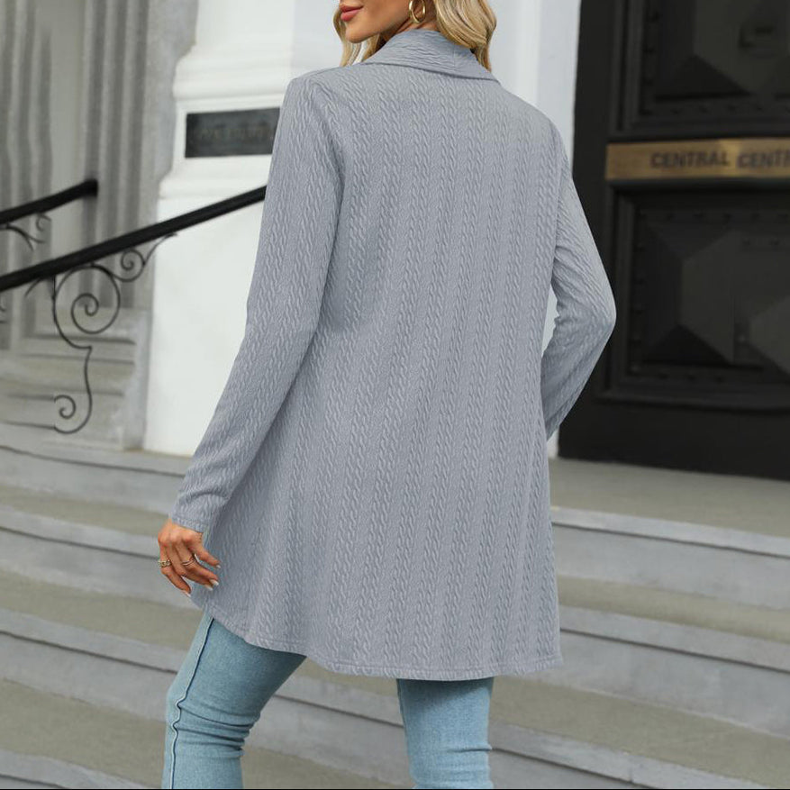 Women's Lightweight Open Front Cardigan | Elegant Long Casual Layering Sweater 2