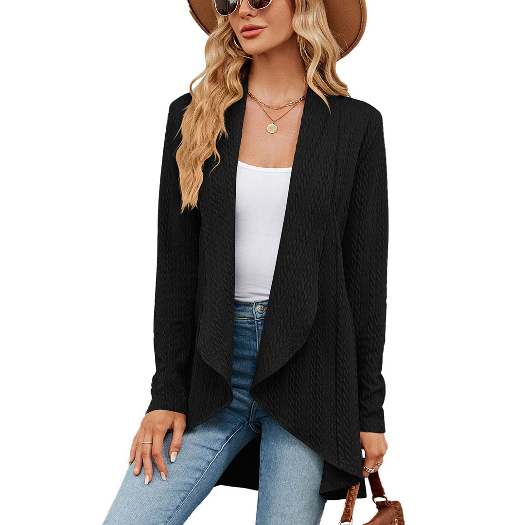 Women's Lightweight Open Front Cardigan | Elegant Long Casual Layering Sweater 6
