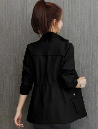 Women's Lightweight Zip-Up Bomber Jacket | Relaxed Casual Summer Outerwear 1