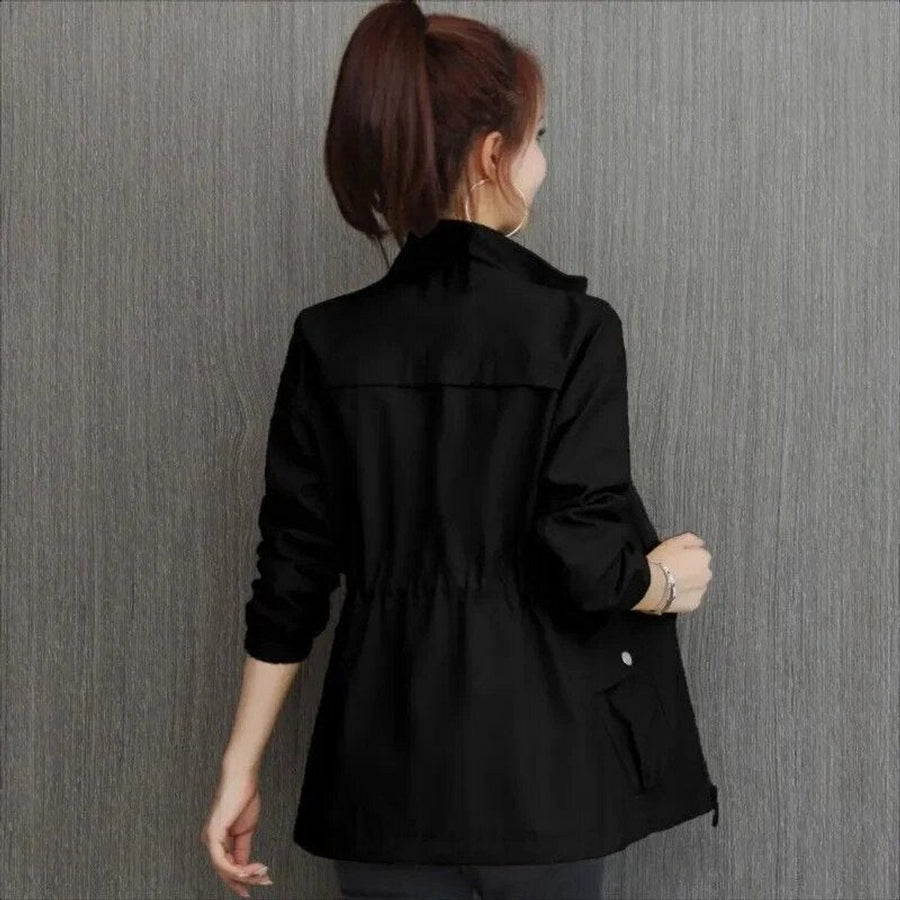 Women's Lightweight Zip-Up Bomber Jacket | Relaxed Casual Summer Outerwear 1