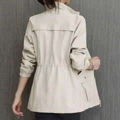 Women's Lightweight Zip-Up Bomber Jacket | Relaxed Casual Summer Outerwear 2