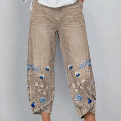 Women's Linen Casual Pants | Soft Comfortable Everyday Trousers 0