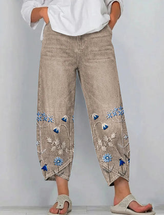 Women's Linen Casual Pants | Soft Comfortable Everyday Trousers 0