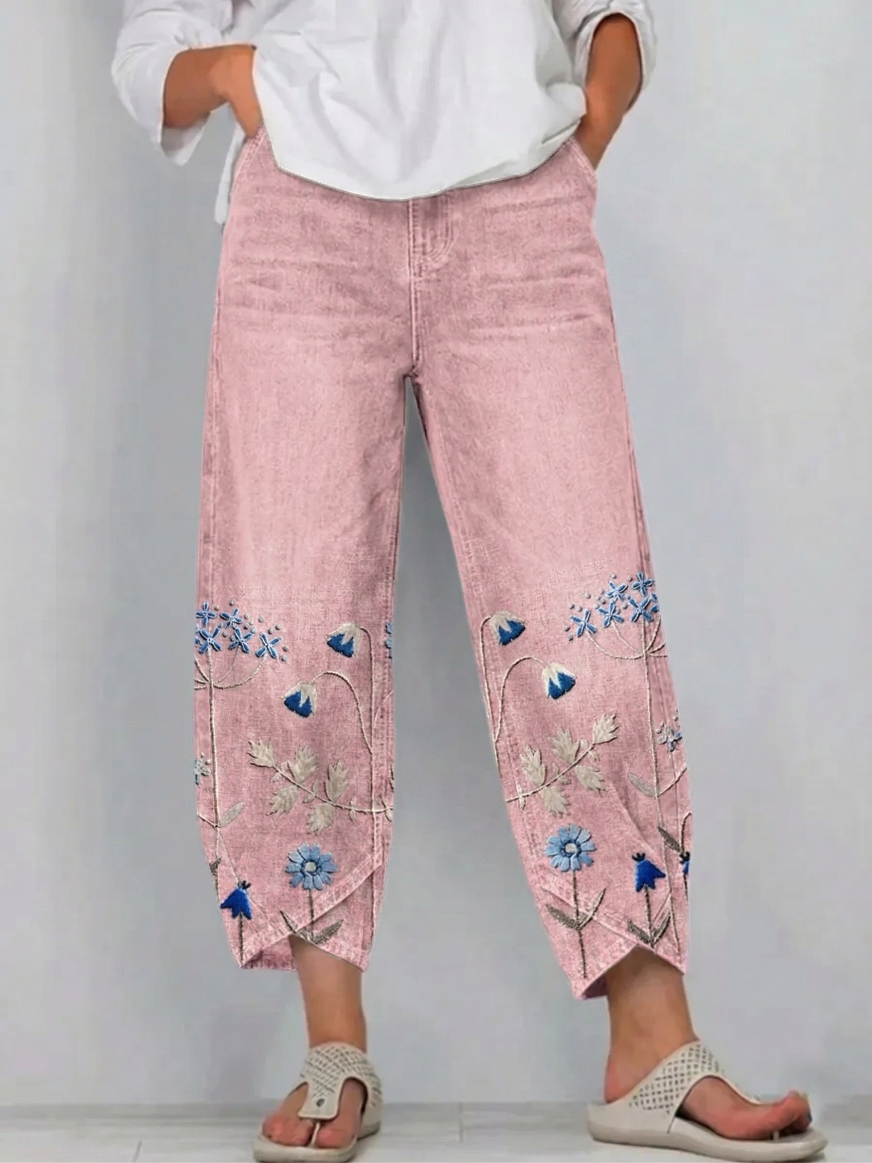 Women's Linen Casual Pants | Soft Comfortable Everyday Trousers 1