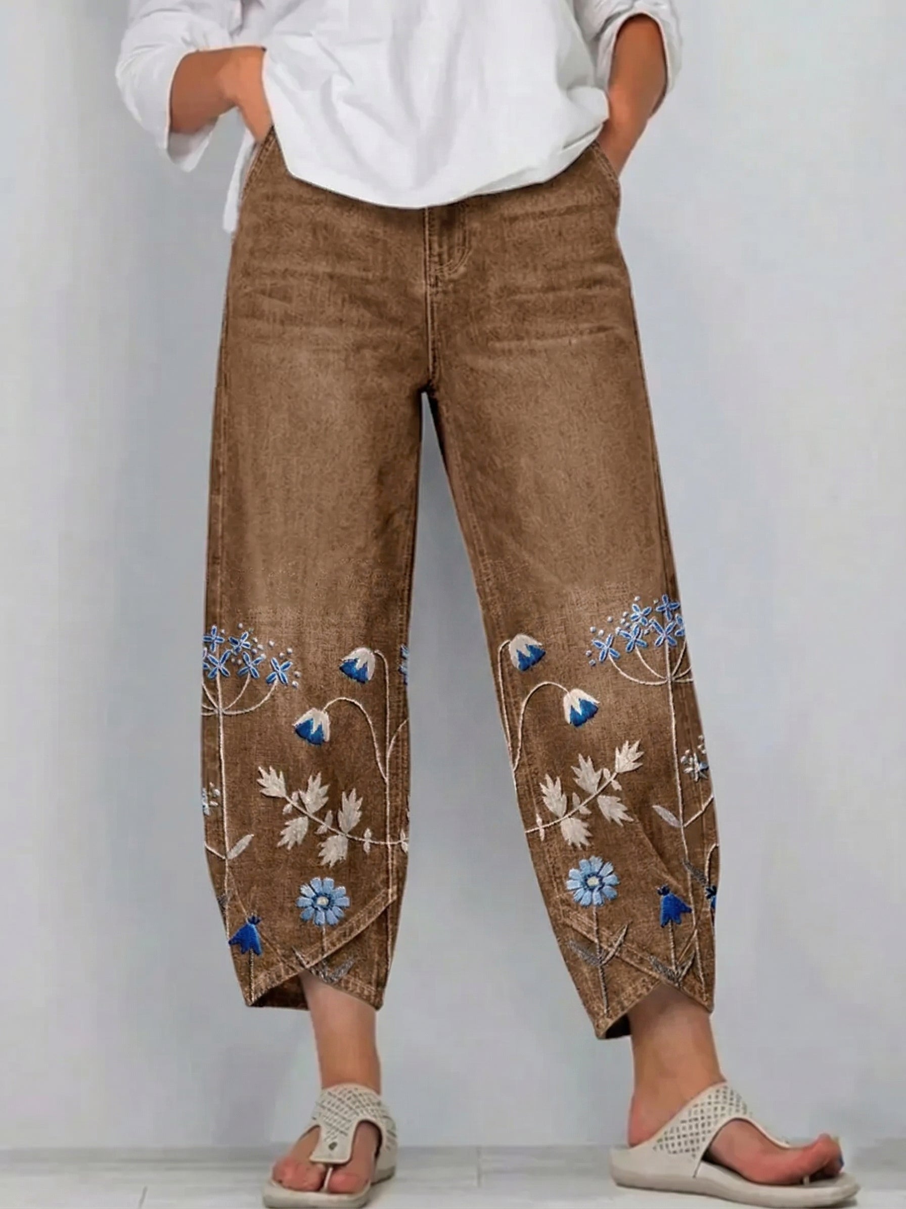 Women's Linen Casual Pants | Soft Comfortable Everyday Trousers 6
