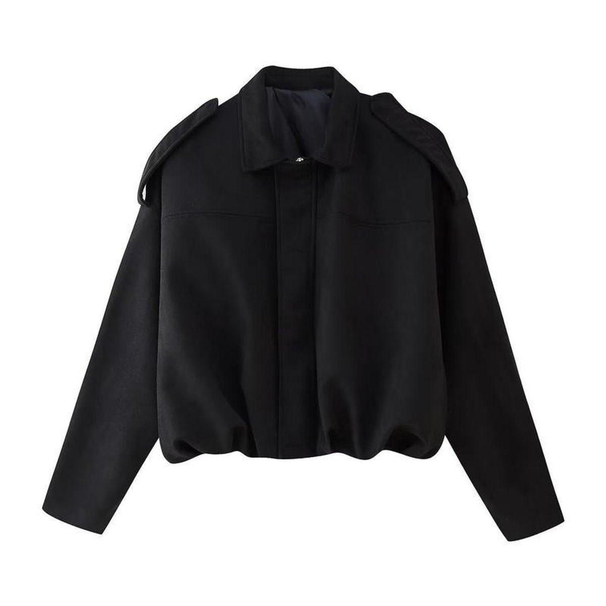 Women's Luxurious Faux Suede Bomber Jacket | Vintage-Inspired Oversized Style 3