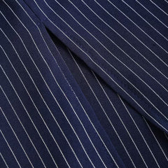 Women's Pinstripe Midi Dress | Elegant Tailored Pencil Dress with Notched Lapel 5