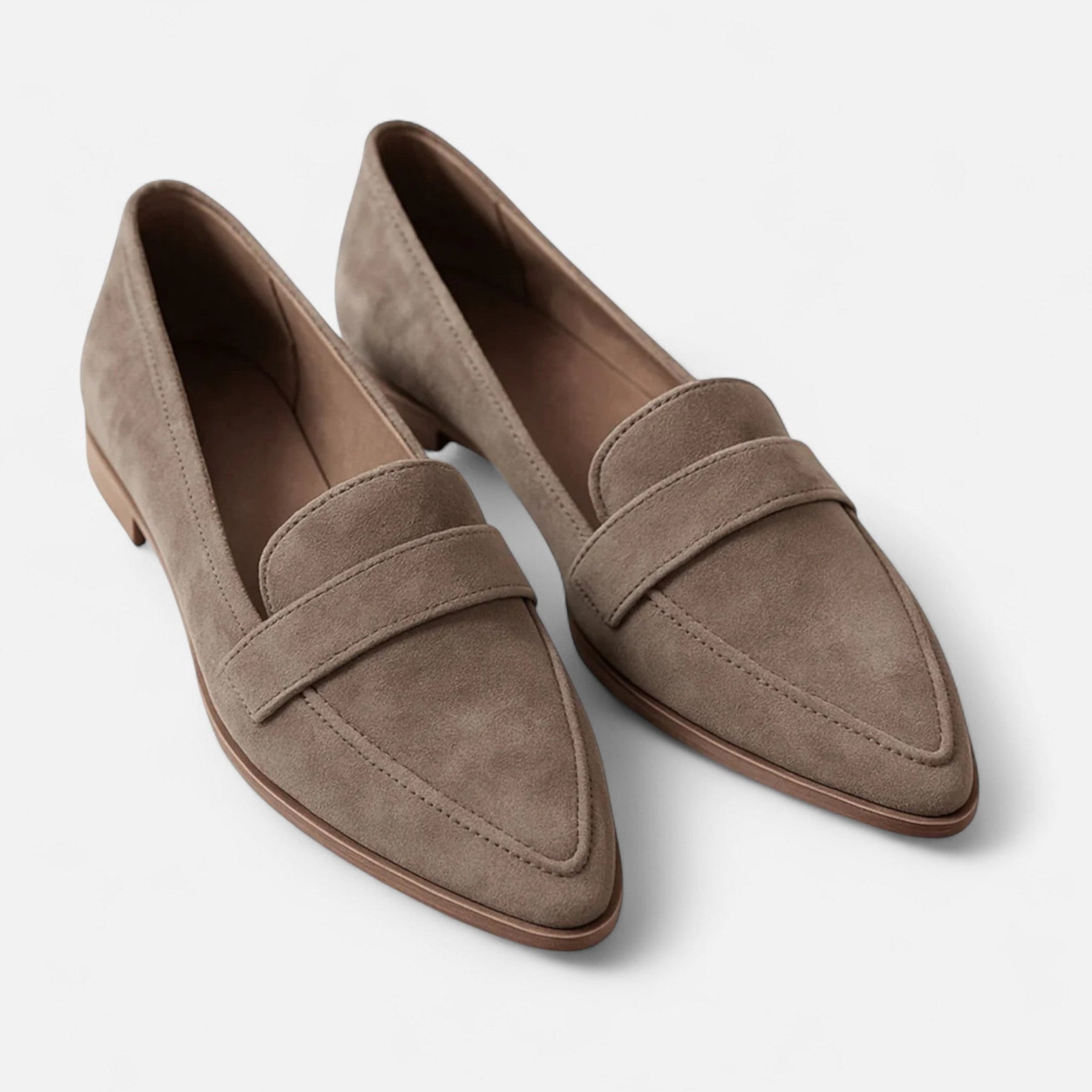 Women's Premium Leather Loafers | Elegant Vintage Pointed-Toe Shoes 3