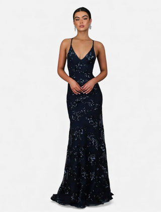 Women's Premium Sequin Maxi Dress | Elegant Fitted Formal Gown 1