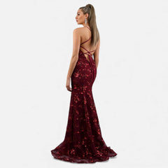 Women's Premium Sequin Maxi Dress | Elegant Fitted Formal Gown 4