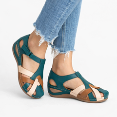 Women's Soft Leather Orthopedic Wedge Sandals | Elegant Comfortable Daily Footwear 2