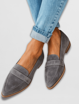 Women's Soft Suede Loafers | Comfortable Orthopedic Slip-On Shoes 1