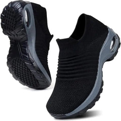 Women's Stretch Knit Sneakers | Comfortable Wide Fit Orthopedic Shoes 0
