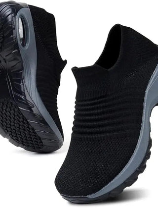 Women's Stretch Knit Sneakers | Comfortable Wide Fit Orthopedic Shoes 0