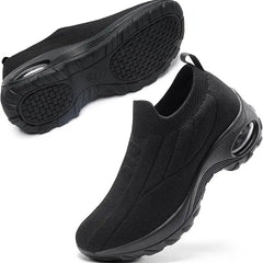 Women's Stretch Knit Sneakers | Comfortable Wide Fit Orthopedic Shoes 2