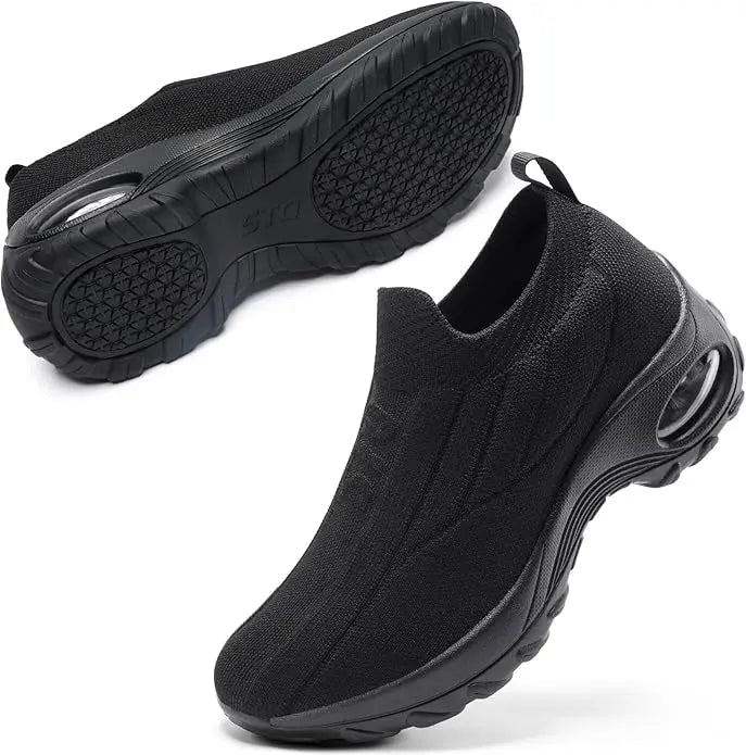 Women's Stretch Knit Sneakers | Comfortable Wide Fit Orthopedic Shoes 2