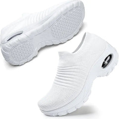 Women's Stretch Knit Sneakers | Comfortable Wide Fit Orthopedic Shoes 4