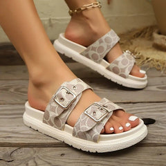Women's Stylish Adjustable Buckle Sandals | Comfortable Summer Footwear 5