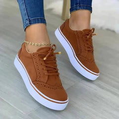 Women's Stylish Orthopedic Sneakers | Comfortable Lace-Up Casual Shoes 0