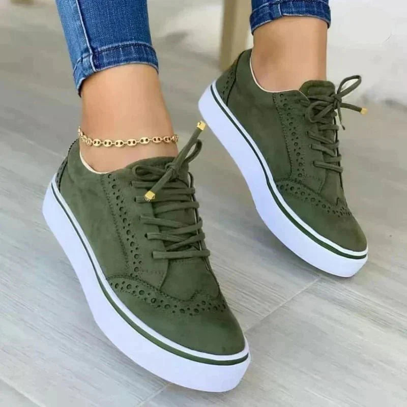 Women's Stylish Orthopedic Sneakers | Comfortable Lace-Up Casual Shoes 1