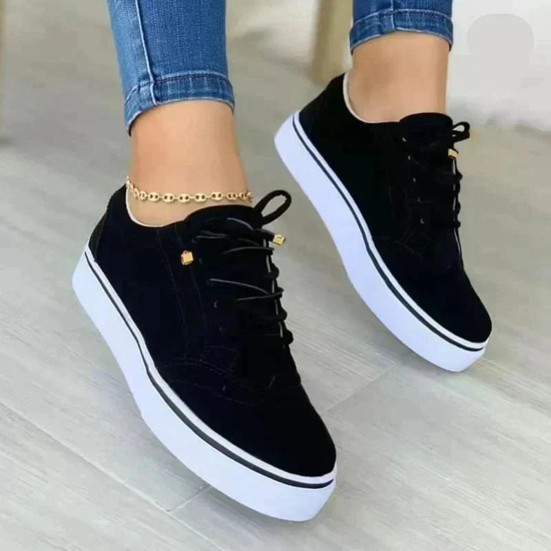 Women's Stylish Orthopedic Sneakers | Comfortable Lace-Up Casual Shoes 2