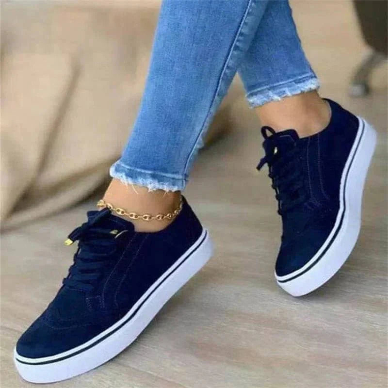 Women's Stylish Orthopedic Sneakers | Comfortable Lace-Up Casual Shoes 4