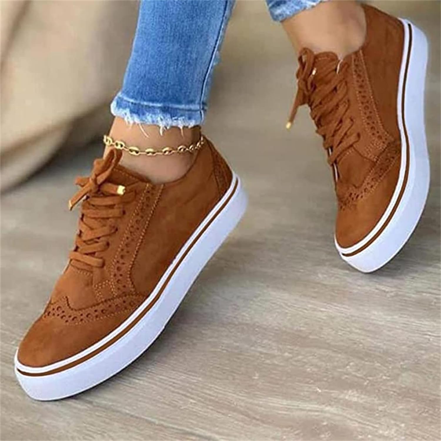 Women's Stylish Orthopedic Sneakers | Comfortable Lace-Up Casual Shoes 5