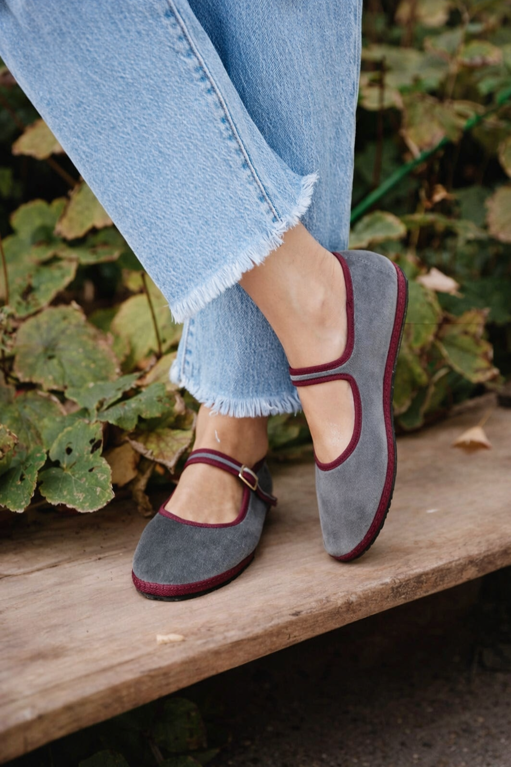 Women's Suede-Like Mary Jane Ballet Flats | Elegant Round Toe Design for Everyday Wear 2