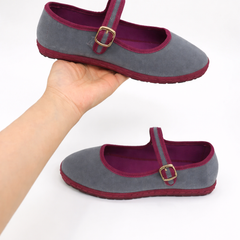 Women's Suede-Like Mary Jane Ballet Flats | Elegant Round Toe Design for Everyday Wear 6