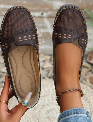 Women's Suede Moccasins | Comfortable Slip-On Casual Shoes 0