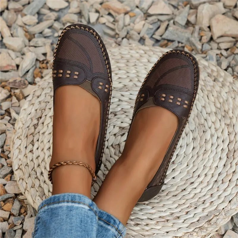 Women's Suede Moccasins | Comfortable Slip-On Casual Shoes 1