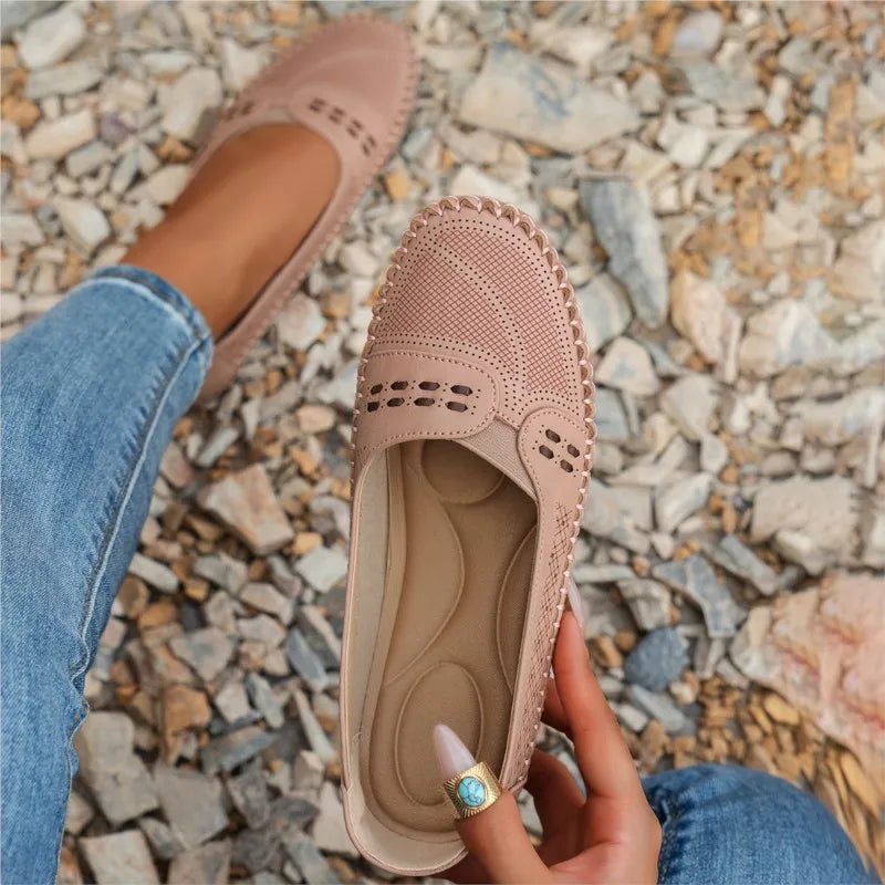 Women's Suede Moccasins | Comfortable Slip-On Casual Shoes 10