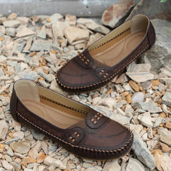 Women's Suede Moccasins | Comfortable Slip-On Casual Shoes 4