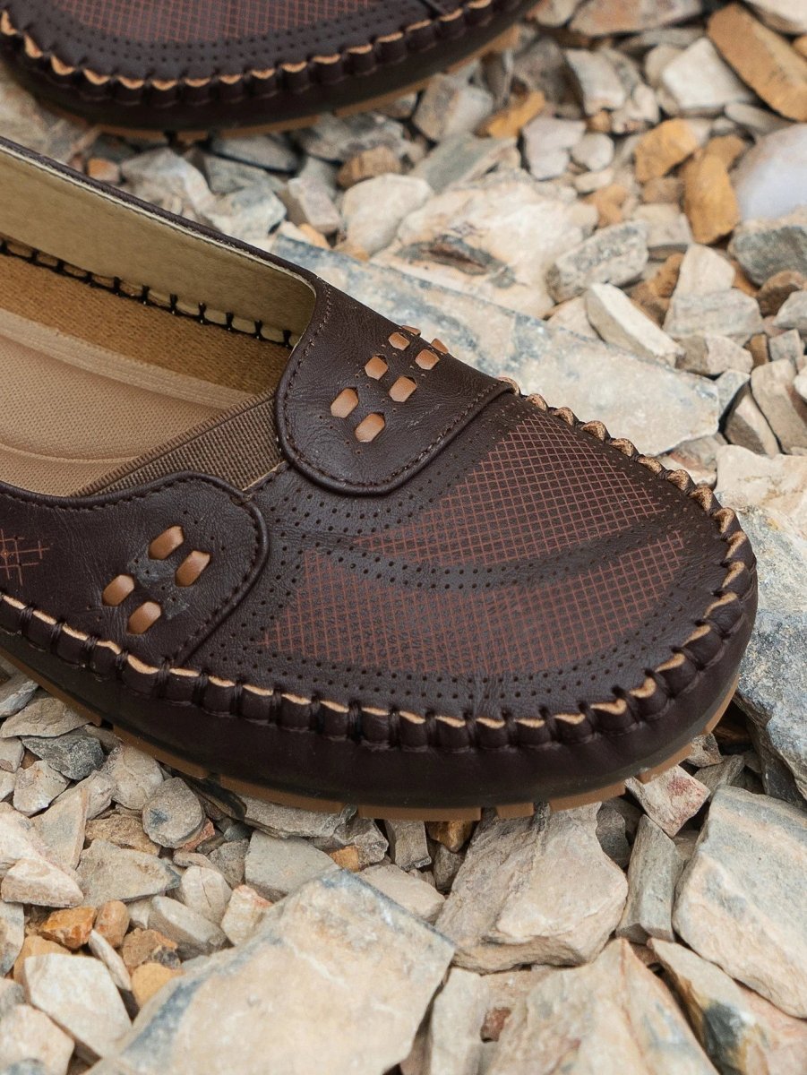 Women's Suede Moccasins | Comfortable Slip-On Casual Shoes 5