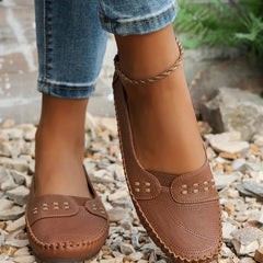 Women's Suede Moccasins | Comfortable Slip-On Casual Shoes 7