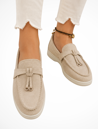 Women's Suede Penny Loafers | Elegant Classic Slip-On Shoes 3